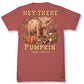 Hey There Heffer Football Tee - She Chester