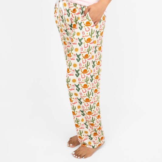 Hey Yall Western Bamboo Pajama Pants - She Chester
