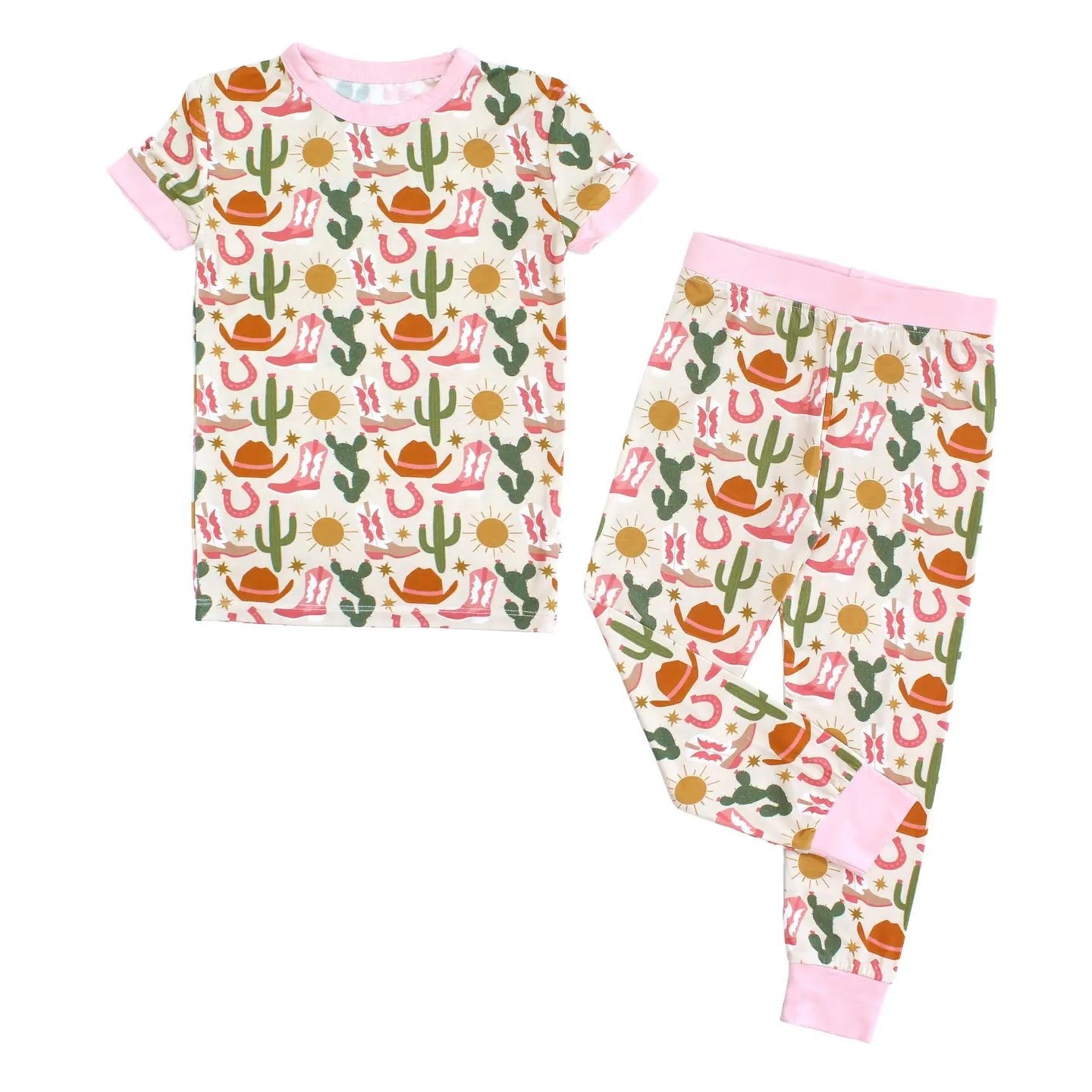Hey Yall Western Bamboo Two Piece Set - She Chester