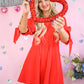 High Heels Red Dress - She Chester