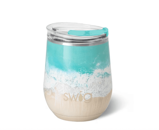 High Tide Stemless Wine Cup 12oz - She Chester