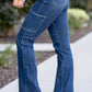 High Waist Cargo Bootcut Jeans Style 88872 - She Chester