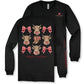 Highland Cow Bow LS Tee - She Chester