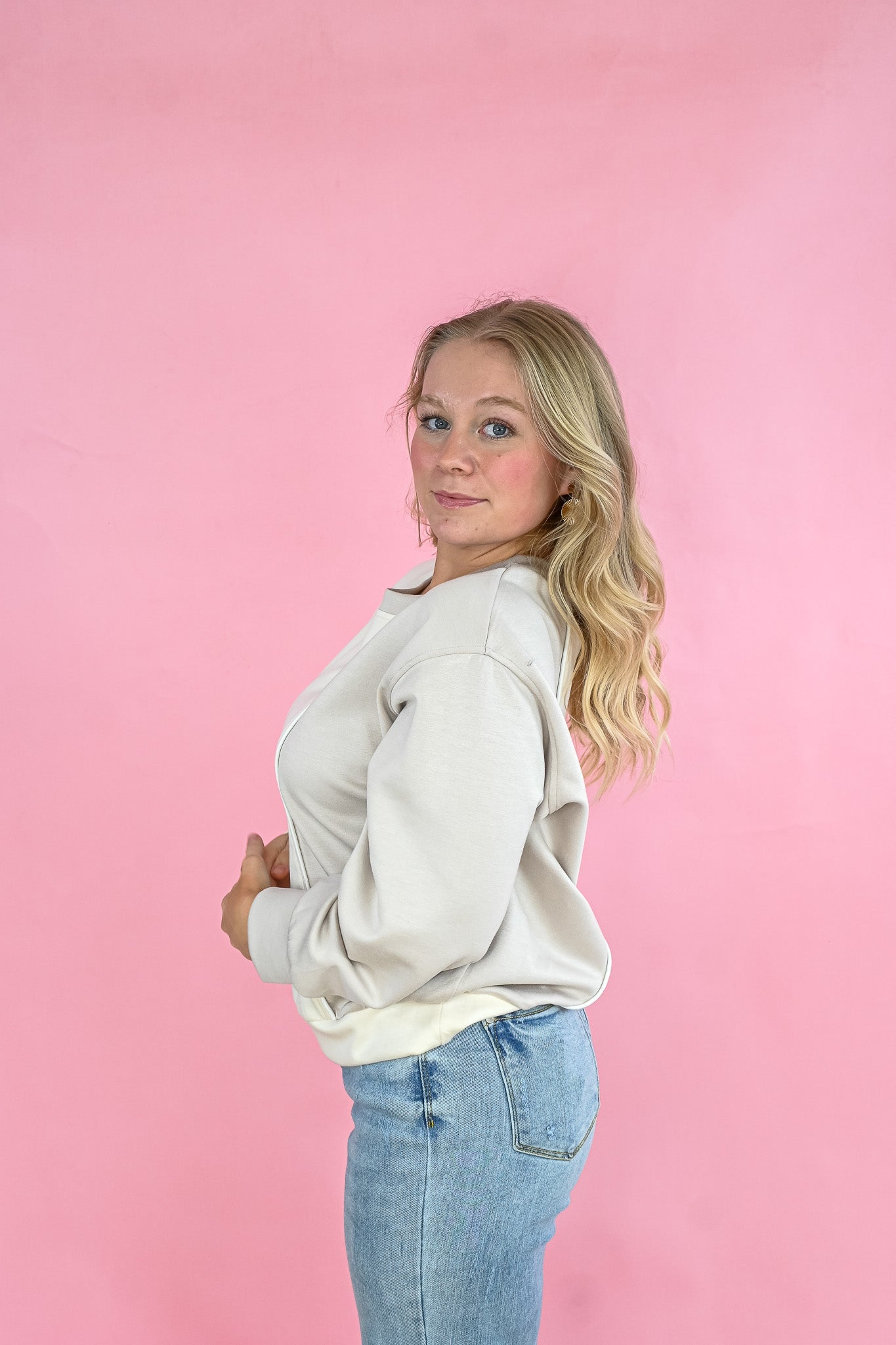 Hillary Swirl Pullover - She Chester