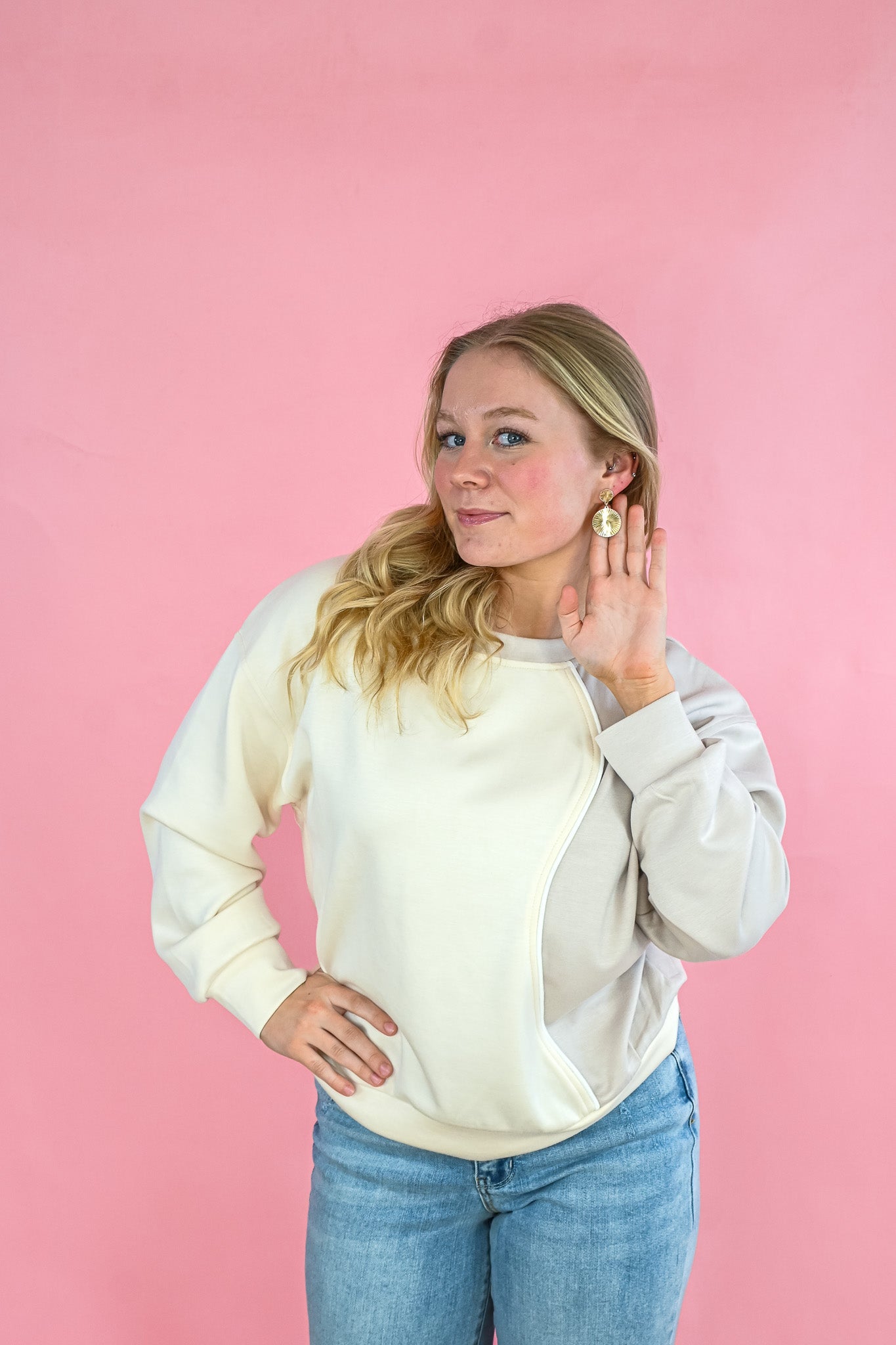 Hillary Swirl Pullover - She Chester