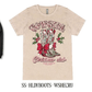 Holiday Cowgirl Boots Tee - She Chester