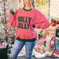 Holly Jolly Christmas Striped Sweater - She Chester