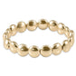 Honesty Gold 10mm Bead Bracelet - She Chester