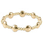 Honesty Sincerity 10mm Gold Bracelet - She Chester