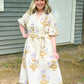 Honey Butter Tie Maxi - She Chester