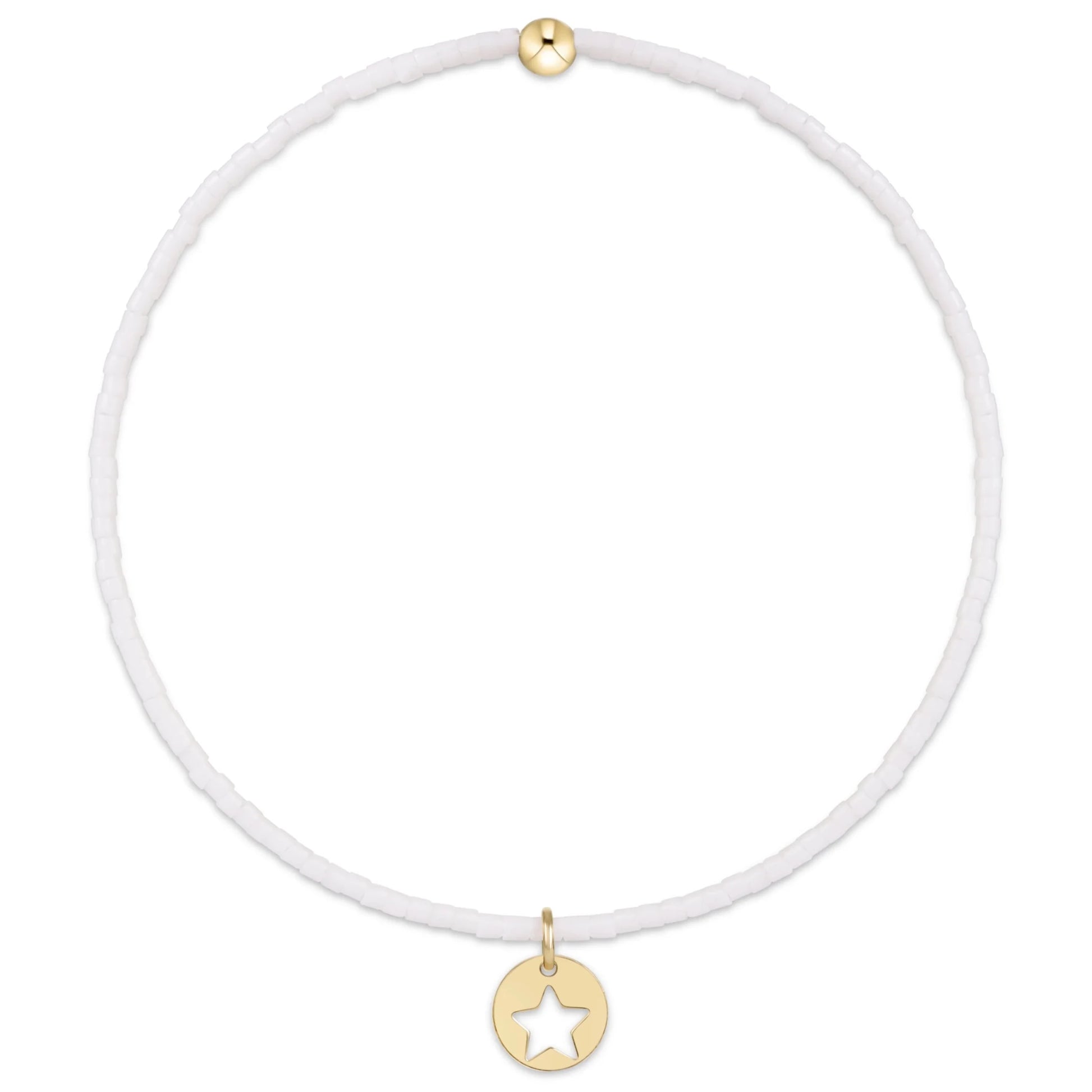 Hope Classic Bracelet White Star Small Gold - She Chester
