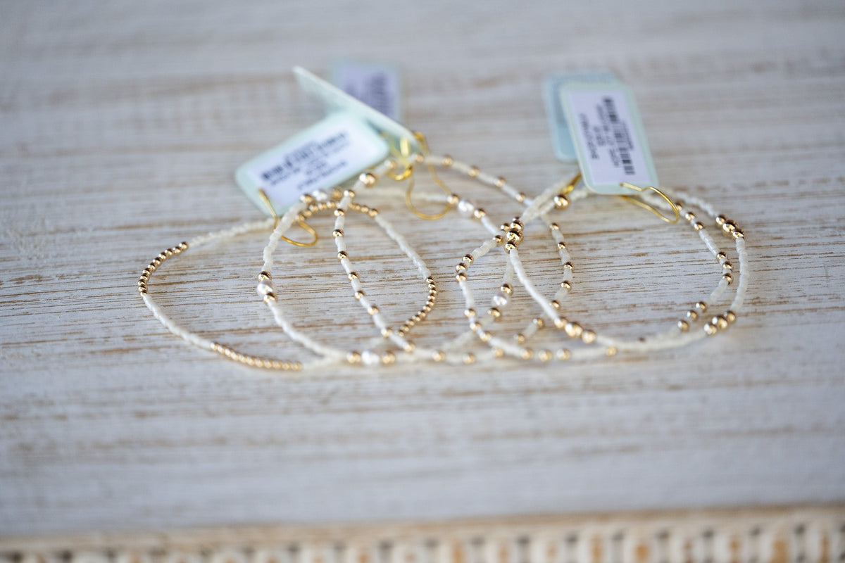 Hope Classic Milkshake Bracelet - Signature Cross Small Gold Charm - She Chester
