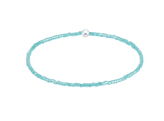 Hope Classic Sterling Bracelet - Sea Glass - She Chester