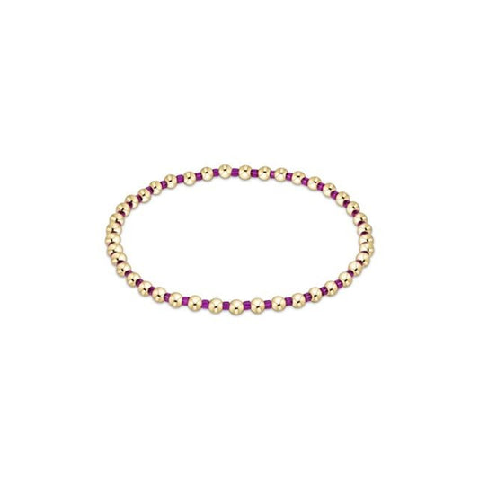 Hope Grateful Bracelet - Fuchsia - She Chester