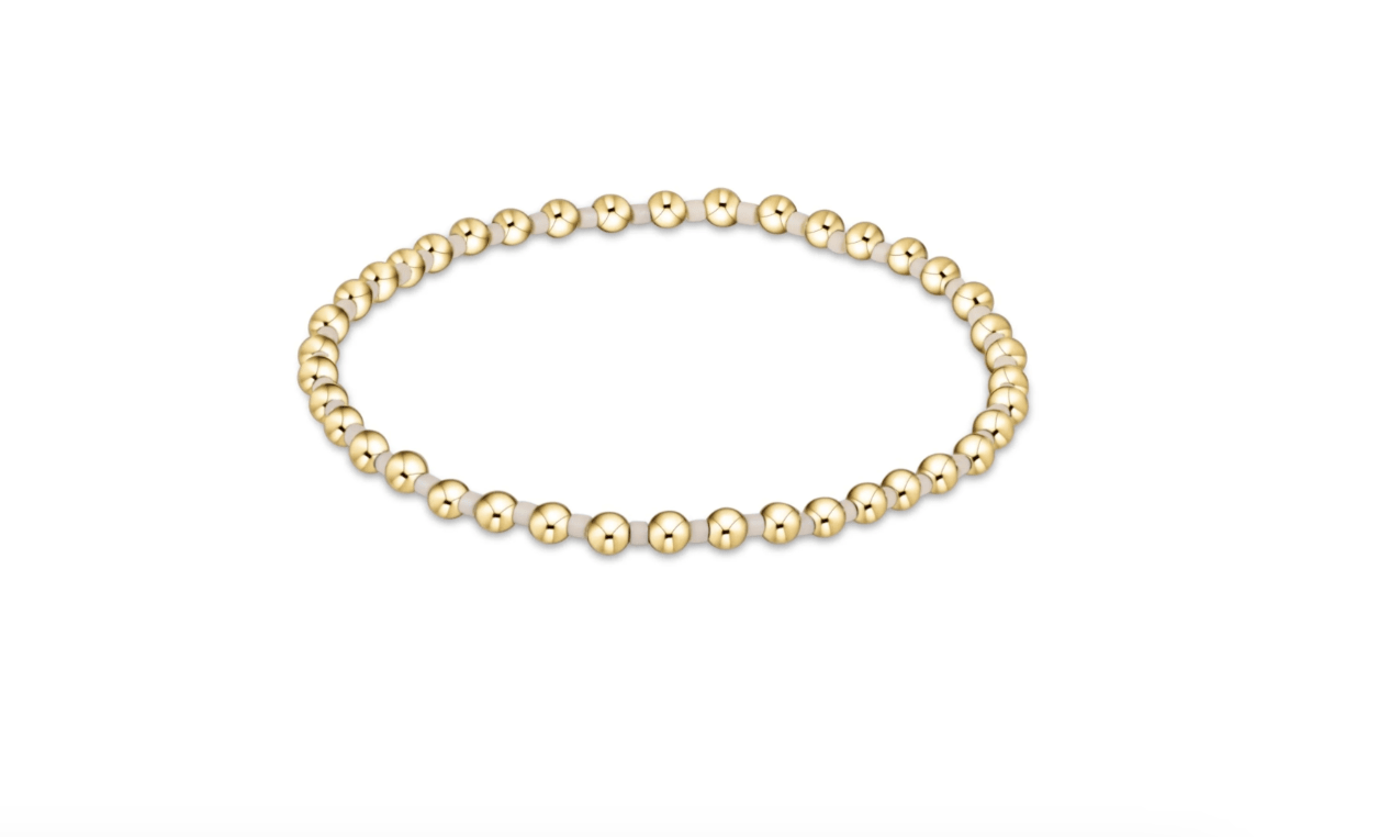Hope Grateful Bracelet - Off White - She Chester