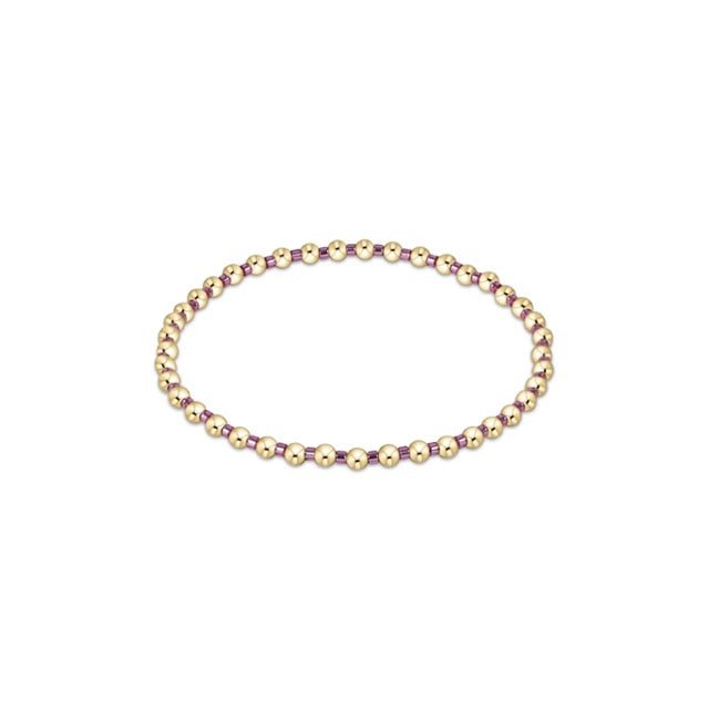 Hope Grateful Bracelet - Pink Metallic - She Chester