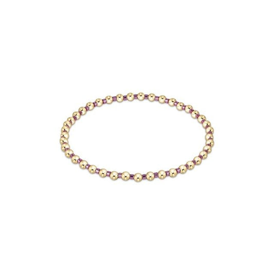 Hope Grateful Bracelet - Pink Metallic - She Chester