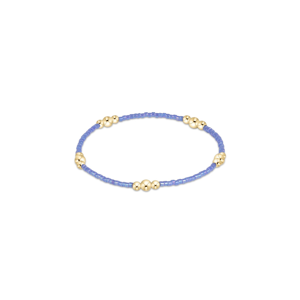 Hope Purpose Gold Bracelet - Bright Blue - She Chester