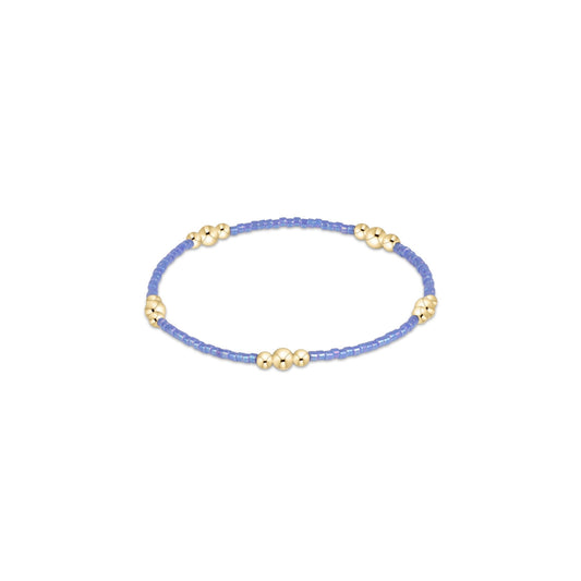 Hope Purpose Gold Bracelet - Bright Blue - She Chester