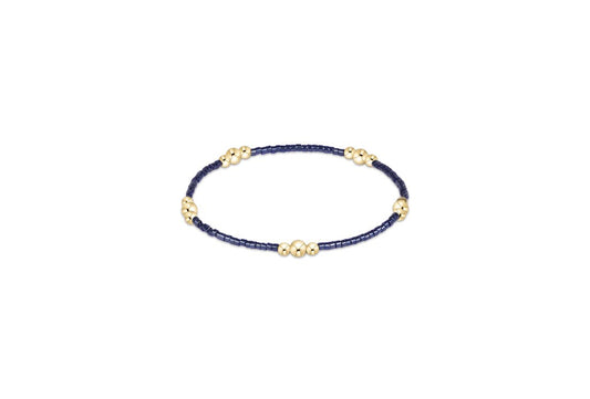 Hope Purpose Gold Bracelet - Navy - She Chester
