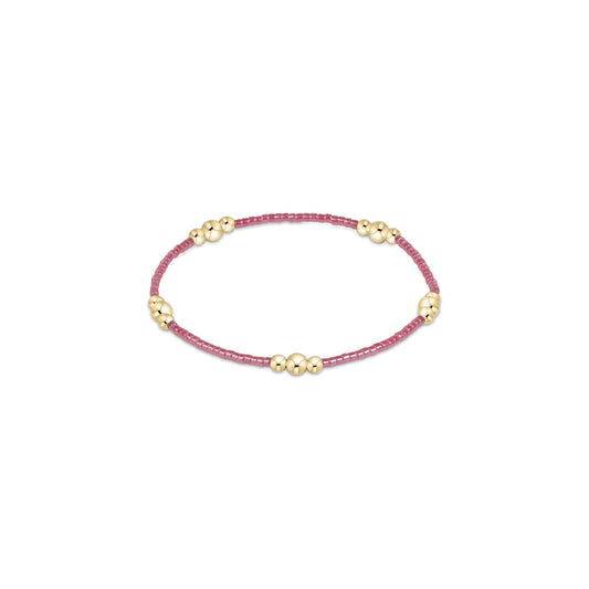 Hope Purpose Gold Bracelet - Pink Champagne - She Chester