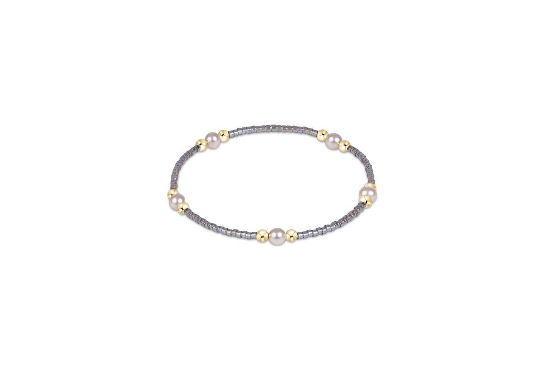 Hope Purpose Pearl Bracelet - Morning Mist - She Chester