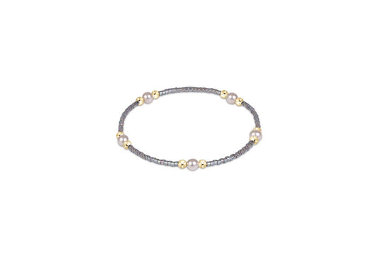 Hope Purpose Pearl Bracelet - Morning Mist - She Chester