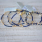 Hope Purpose Pearl Bracelet - Navy - She Chester
