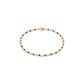 Hope Sincerity Pattern 2mm Bead Bracelet - Fuchsia - She Chester