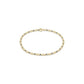 Hope Sincerity Pattern 2mmBead Bracelet - Milkshake - She Chester