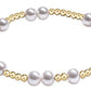 Hope Unwritten 6mm Bead Bracelet Pearl - She Chester