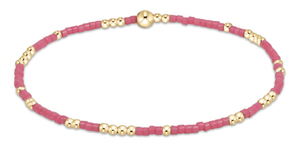 HOPE UNWRITTEN BRACELET - BRIGHT PINK - She Chester