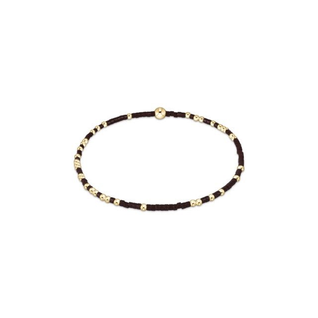 Hope Unwritten Bracelet - Chocolate - She Chester