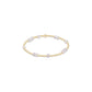 Hope Unwritten Gemstone 4mm Bracelet - Mother Of Pearl - She Chester