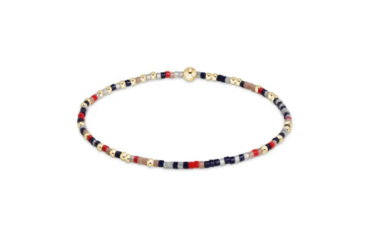 Hope Unwritten Gold Apple Bottom Jeans Bracelet - She Chester