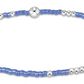 HOPE UNWRITTEN STERLING BRACELET - BRIGHT BLUE - She Chester