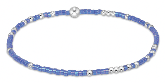HOPE UNWRITTEN STERLING BRACELET - BRIGHT BLUE - She Chester