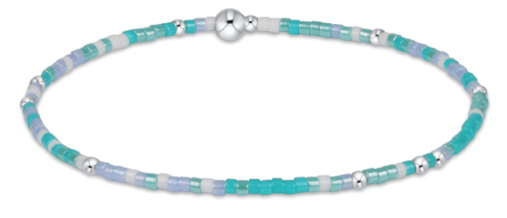 HOPE UNWRITTEN STERLING BRACELET - MAN, I TEAL LIKE A WOMAN - She Chester