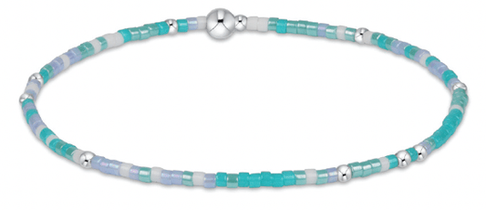 HOPE UNWRITTEN STERLING BRACELET - MAN, I TEAL LIKE A WOMAN - She Chester
