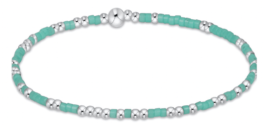 HOPE UNWRITTEN STERLING BRACELET - MINT - She Chester