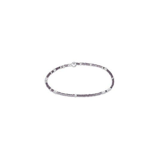 Hope Unwritten Sterling Bracelet - Taupe With A Twist - She Chester