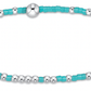 HOPE UNWRITTEN STERLING BRACELET - TURQUOISE - She Chester