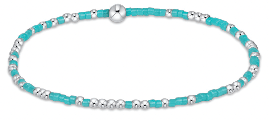HOPE UNWRITTEN STERLING BRACELET - TURQUOISE - She Chester