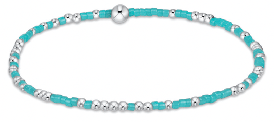 HOPE UNWRITTEN STERLING BRACELET - TURQUOISE - She Chester