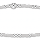 HOPE UNWRITTEN STERLING BRACELET - WHITE - She Chester