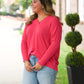 Hot Pink Lightweight Long Sleeve - She Chester
