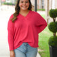 Hot Pink Lightweight Long Sleeve - She Chester