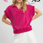 Hot Pink Short Sleeve Tunic - She Chester