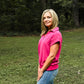 Hot Pink Short Sleeve Tunic - She Chester