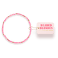 Hot Pink Sprinkle Bracelet: Standard 6.75 inch - She Chester